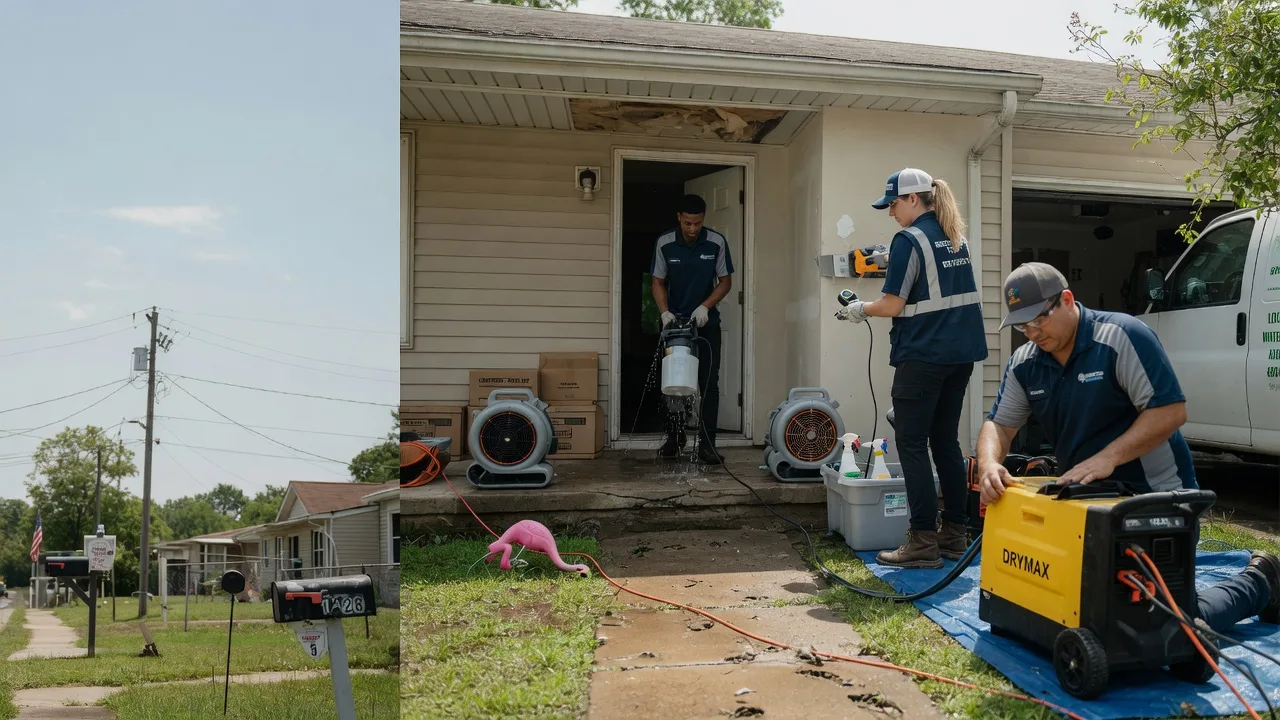 Storm Damage Water Removal in Napoleon, IN near me